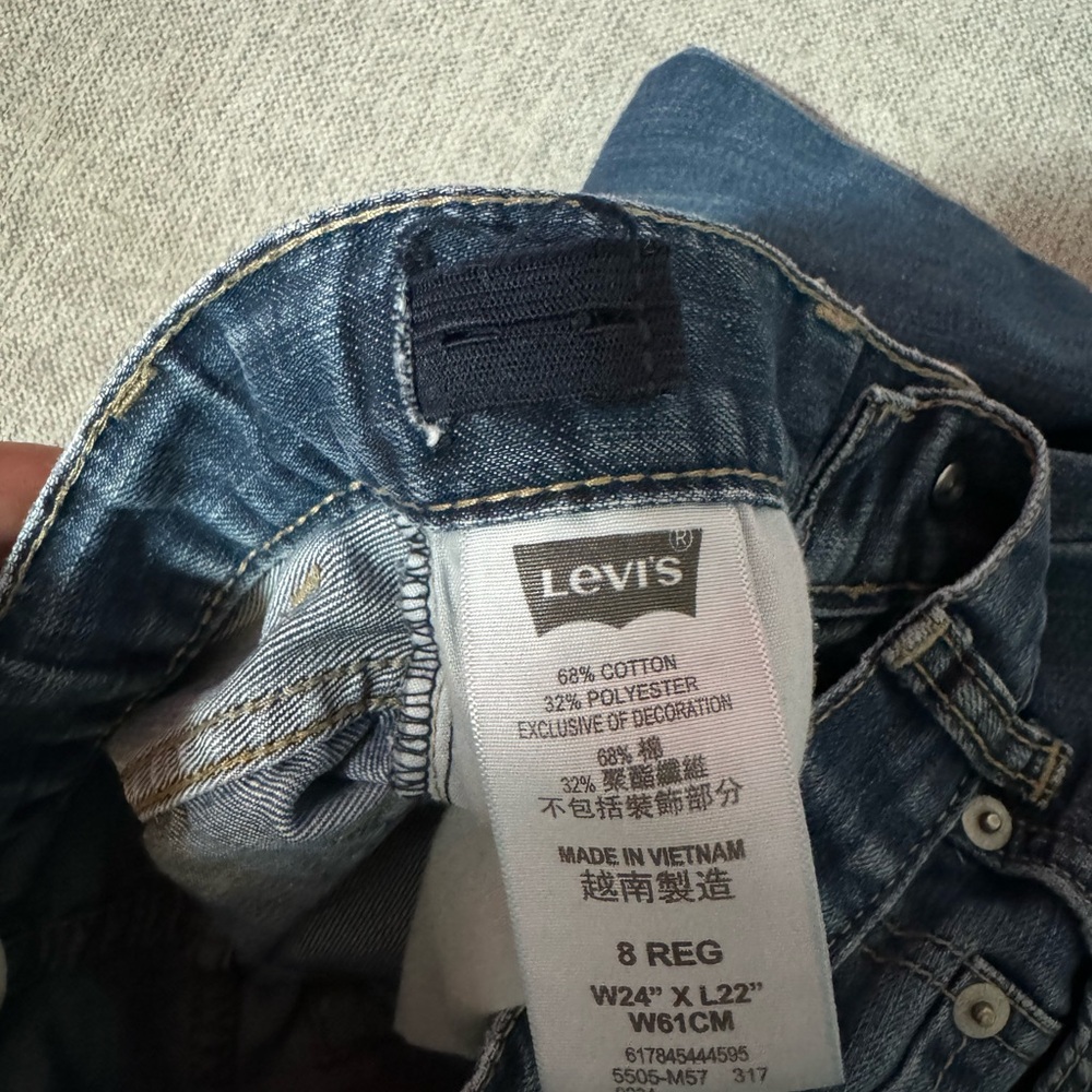 Levi's Classic Blue Straight-Leg Jeans